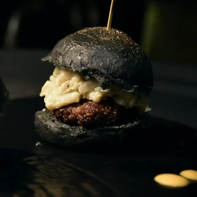 Mini Burger Mac & Cheese